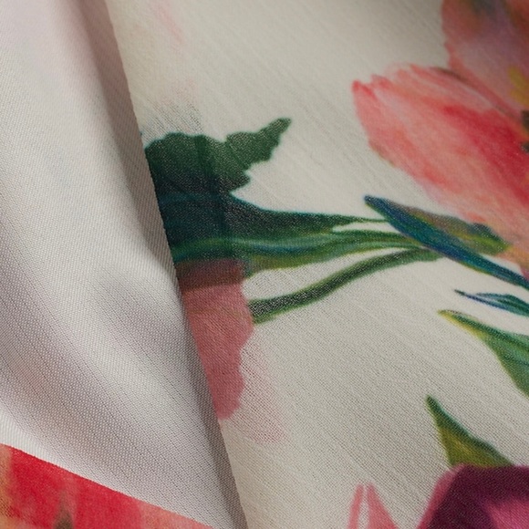 NWT Perfect Floral Boho Chic Blouse - Picture 7 of 9